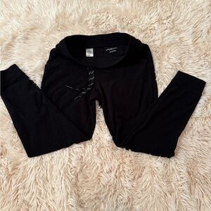 Marc New York Black jogger womens size Medium luxury brand